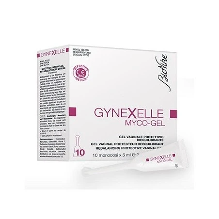 BioNike I. C. I. M. Internation Gynexelle Myco-gel Gel Vaginale Protettivo Riequilibrante 10 Monodosi Da 5 Ml