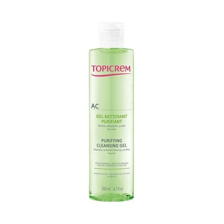 Laboratoires Nigy Topicrem Ac Gel Detergente Purificante 200 Ml