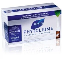 Phyto Phytolium4 Trattamento Anticaduta Capelli Uomo 12 Fiale 3,5 Ml